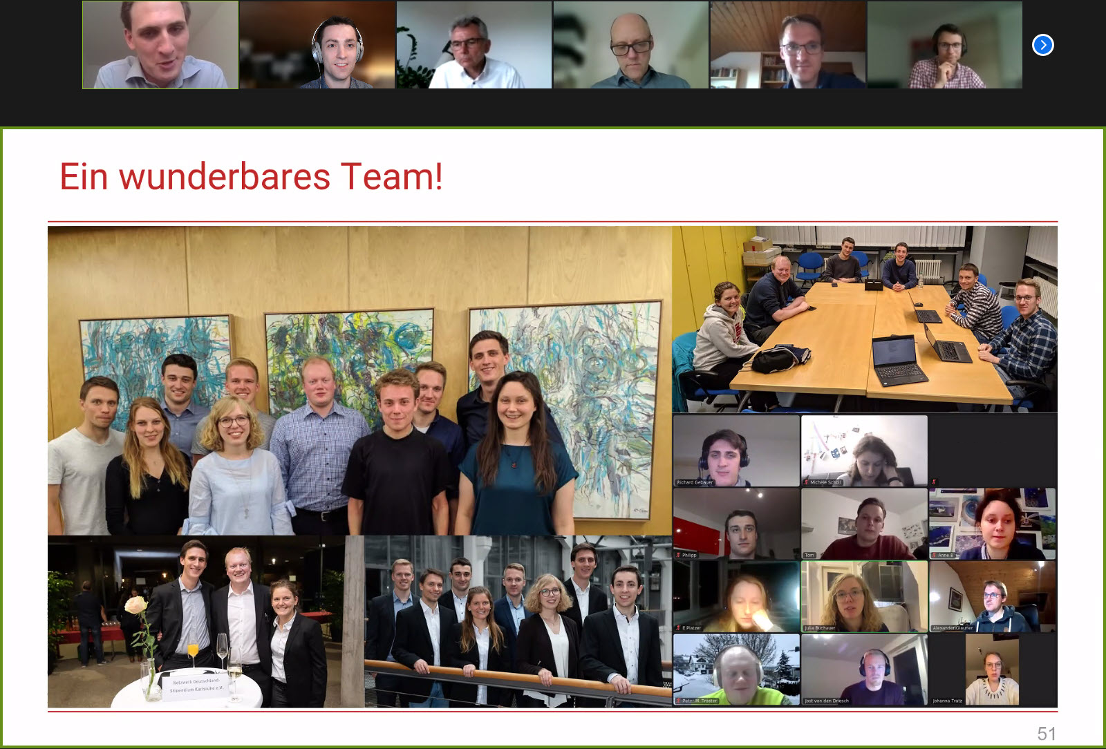 Mitgliederversammlung 2021 - Ein wunderbares Team